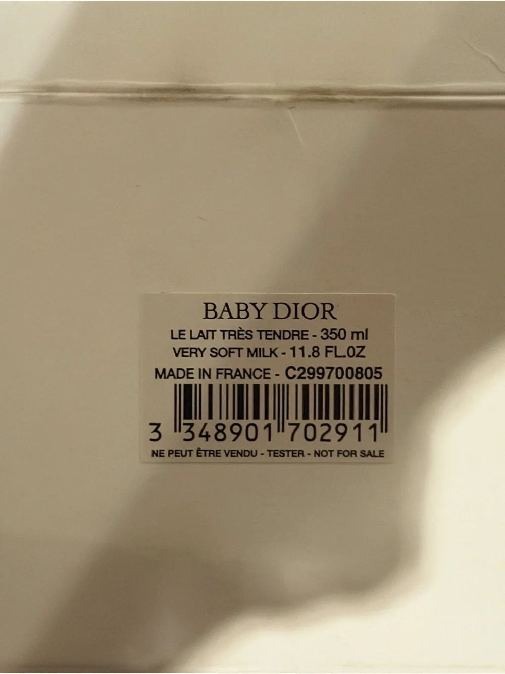 Baby Dior Le Lait Très Tendre Body Milk - Gentle Moisturizing Skincare